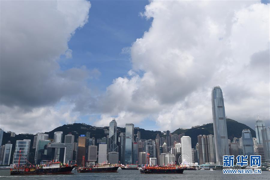 （香港回归二十周年）（12）香港百船巡游庆回归二十周年