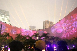 香港：光雕匯演賀新春