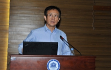 院长樊建平介绍研究院情况