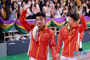 內地奧運精英訪港 乒羽冠軍與香港市民互動
