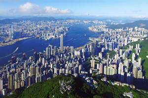 天空之眼瞰&ldquo;东方之珠&rdquo;