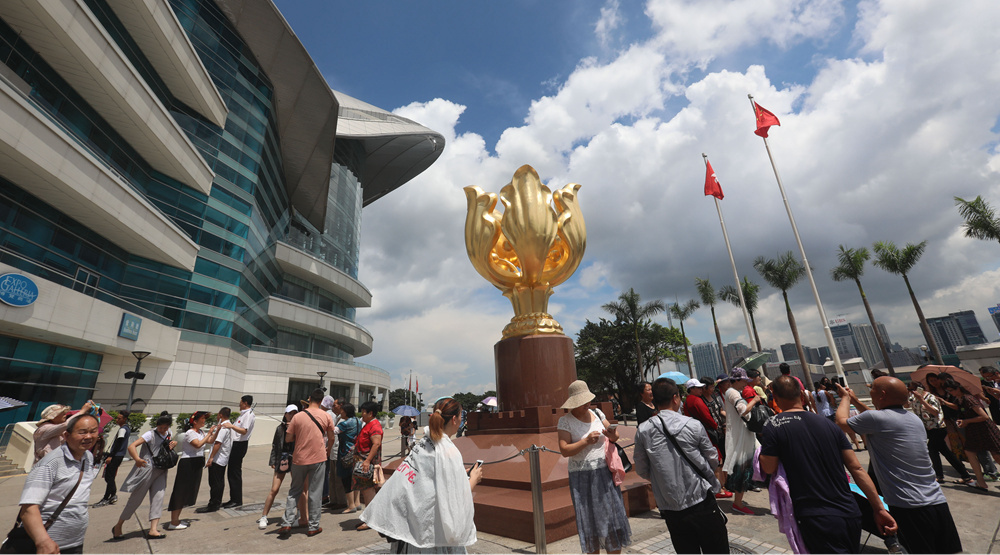 与祖国同舟共济 为梦想风雨兼程——庆祝香港回归20周年