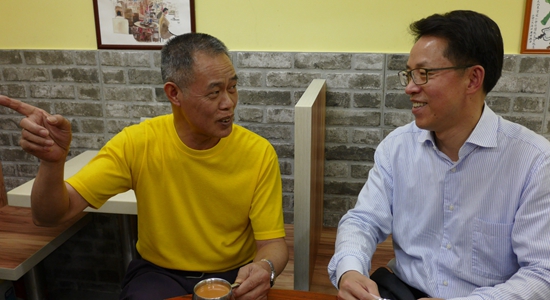 张晓明探访&ldquo;北河同行&rdquo;慈善社企