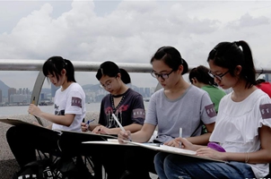香港举办&ldquo;全港青少年绘画日&rdquo;