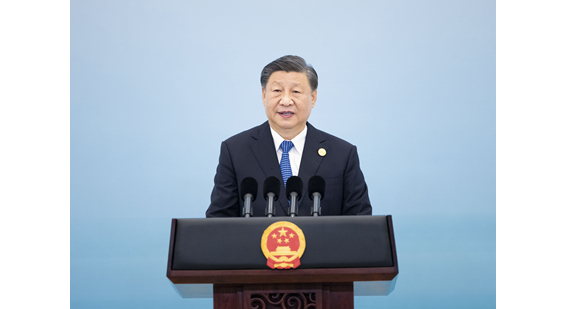 习近平和彭丽媛为出席杭州第19届亚运会开幕式的国际贵宾举行欢迎宴会