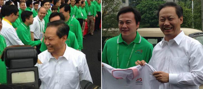 广西书记彭清华亲切慰问&ldquo;共和国之旅&rdquo;香港青年